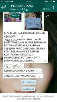 Cara Debt Collector Pinjol Teror Guru TK di Malang, Dibuatkan ...
