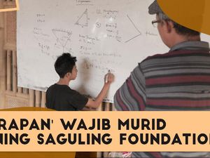 Sarapan di Sekolah Pinggir Citarum, Gizi Bagi Pikiran dan Rohani
