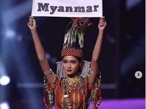 Menentang Rezim, Miss Myanmar Takut Pulang ke Rumah Usai Miss Universe 2020