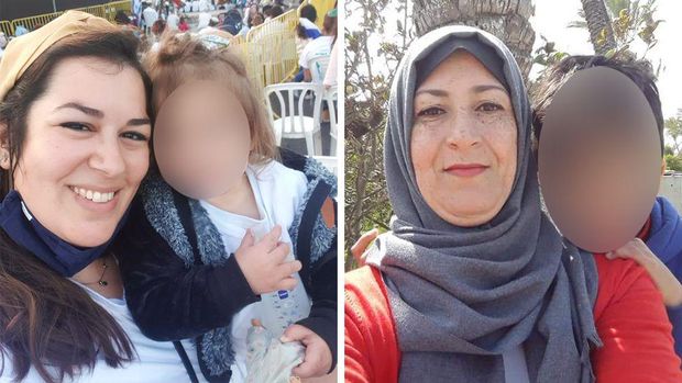 Tova Levy (kiri) dan Najwa Sheikh-Ahmad (kanan) sama-sama mengkhawatirkan keselamatan anak-anak mereka saat konflik memburuk. (Tangkapan Layar via BBC)