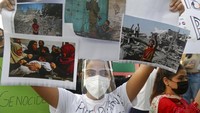 Tercatat, ada 212 warga Palestina kehilangan nyawa. 61 korban di antaranya merupakan anak-anak. AP Photo/K.M. Chaudary.