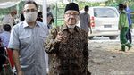 Akbar Tanjung-Yenny Wahid Hadiri Pemakaman Wimar Witoelar