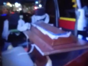 Detik-detik Ambulans Ditabrak Mobil Boks di Gatsu hingga Jenazah Terpental