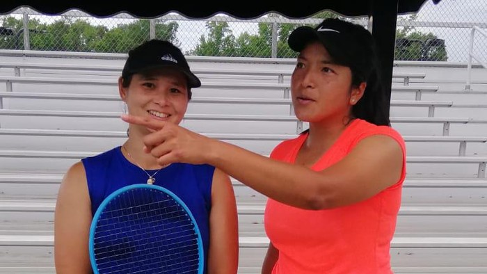 Beatrice Gumulya/Jessy Rompies membidik gelar juara di ITF Womens World Tennis Tour W25.