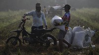 Sementara itu hingga 17 Mei 2021 stok beras yang ada di Bulog telah mencapai 1.395.376 ton.   