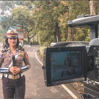 Di akun Instagramnya, Iptu Vivin seringkali membagikan foto-foto dirinya. Hingga saat ini Iptu Vivin sudah berhasil mengumpulkan sekitar 40 ribu pengikut di Instagramnya. Foto: Instagram/@vivin.fy