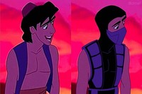 Karakter Disney Didesain Ulang Jadi Karakter Mortal Kombat. Mirip Gak?