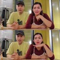 Dia itu suka tempat yang sepi. Otomatis kita mencari tempat yang mahal, ujar Kania seraya tertawa. Ujung Oppa mengatakan jika Kania sebagai penyanyi dangdut sedang menuju hijrah. Ia kerap mendapatkan tawaran menyanyi dengan pakaian yang terbuka. Foto: Dok. Youtube Ujung Oppa.