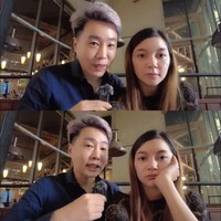 Kini Ujung Oppa kembali jadi atensi karena konten soal kisah cintanya dengan sang kekasih Kania. Ujung Oppa mengumumkan akan menikahi wanita yang dikenal sebagai penyanyi dangdut itu.  Foto: Dok. Youtube Ujung Oppa.