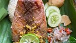 Yummy! Enaknya Ayam Bakar Rempah dan Risol Isi Sei Sapi