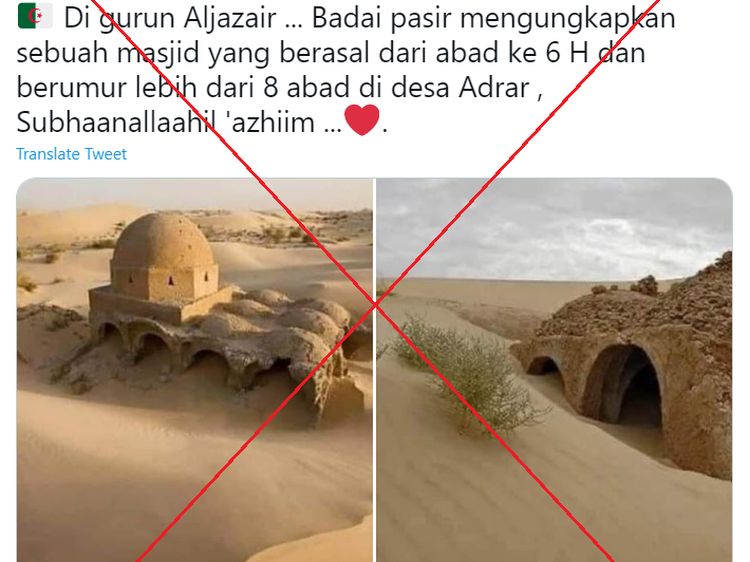 Foto Masjid yang Bikin Media Internasional Heboh