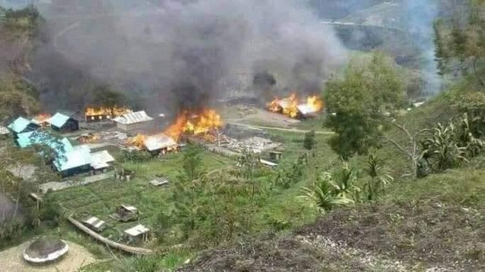 OPM sebar hoax TNI melakukan serangan udara ke rumah warga dan gereja di Ilaga, Kabupaten Puncak, Papua (dok Istimewa)