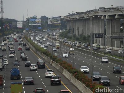 Pasca Lebaran, Tol Jagorawi Kembali Ramai Lancar