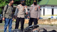 Polisi menyebut telah mengamankan sejumlah pelaku. Namun, belum diketahui jumlah pelaku pembakaran yang ditangkap.  