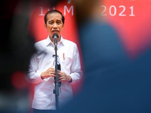 Jokowi: Angka COVID di Jawa-Bali Sedikit Turun, BOR Wisma Atlet 25%