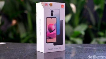 Posisi Redmi Note 10S berada di antara Redmi Note 10 Pro dan Redmi Note 10. Foto: Adi Fida Rahman/detikINET