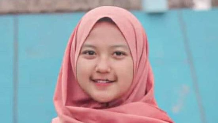 Remaja asal Wonogiri, Meyda Tiara Kusuma Wardani yang hilang tiga hari, Rabu (19/5/2021).