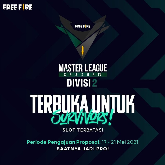 Yuk Jadi Pro Player, Daftarkan Tim Kamu di FFML Season IV Divisi 2