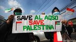 Aksi Dukung Palestina Terus Bergulir