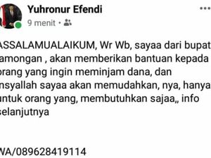 Nama Bupati Lamongan Dicatut Tawarkan Bantuan Pinjaman Dana
