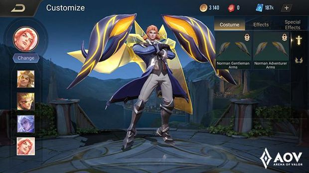 Arena of Valor Master Dirak