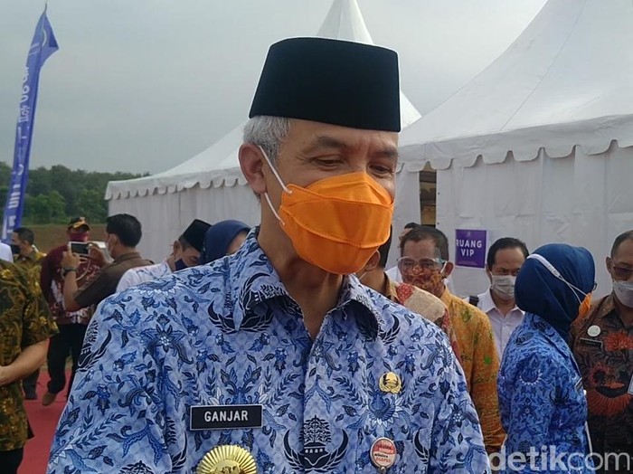 Gubernur Jawa Tengah, Ganjar Pranowo, di Batang, Kamis (20/5/2021).