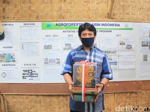 Heri Supriatna peraih Kalpataru dari Kabupaten Bandung.