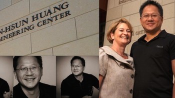 Jensen Huang adalah pendiri dan CEO Nvidia. Pernikahannya dengan Lori Huang jauh dari gosip. Mereka membesarkan dua orang anak. Foto: Stanford University