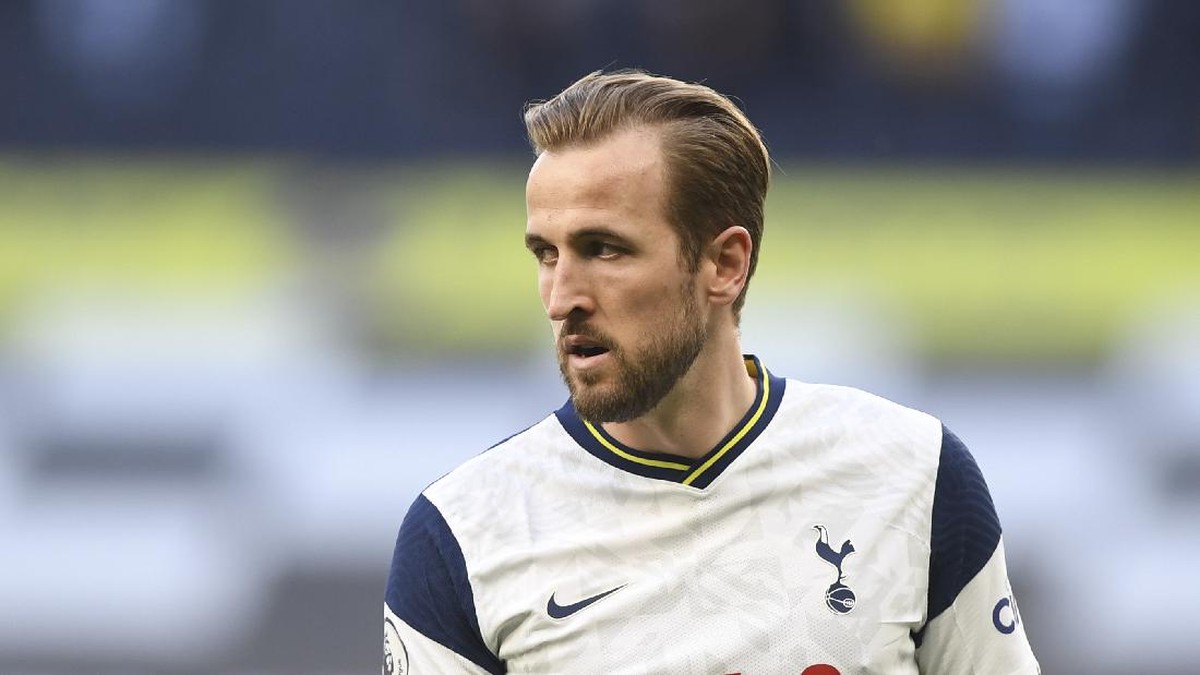 Harry Kane memutuskan bertahan di Tottenham Hotspur. (Foto: AP/Daniel Leal-Olivas)