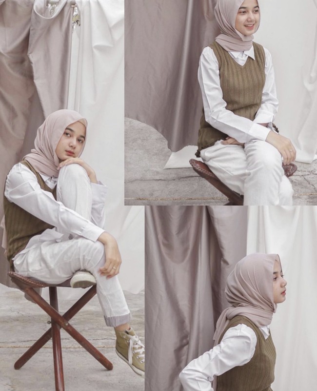 Videonya kan aku posting jam 00.00 malam secara iseng karena sudah pernah di-post sebelumnya. Tapi aku arsip terus aku bikin ulang, terus aku tinggal tidur. Besoknya aku buka TikTok, aku termasuk yang jarang buka TikTok, terus aku lihat kenapa ramai. Followers TikTok aku cuma 15 ribu kok sudah jadi 33 ribu. Tapi ya kaget aja tiba-tiba jadi ramai, ungkap Cut Rauzha kepada Wolipop Rabu (19/5/2021). Foto: Dok. pribadi Cut Rauzha Amalia.