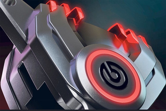 Konsep Kaliper Brembo dengan lampu LED.