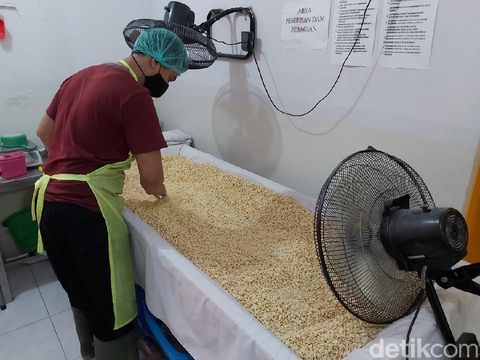 Melihat proses pembuatan tempe agar terjaga kualitasnya