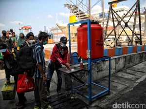Larangan Mudik Usai, Pelabuhan Nusantara Parepare Kebanjiran Pemudik