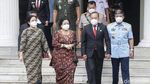 Momen Megawati Resmikan Patung Bung Karno di Lemhanas