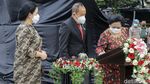 Momen Megawati Resmikan Patung Bung Karno di Lemhanas
