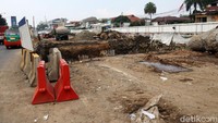 Proyek flyover ini membentang dari Cibaduyut hingga Kopo.