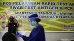 Penghuni Apartemen Jadi Sasaran Tes Swab Antigen Usai Mudik