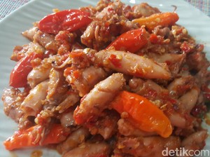 Resep Cumi Mercon yang Gurih Pedas Nendang