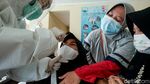 Saat Anak-anak Ikut Tes Antigen Usai Mudik Lebaran