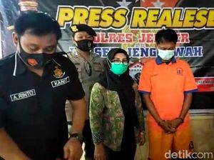 Terbakar Api Cemburu, Suami Bacok Istri di Depan Anak