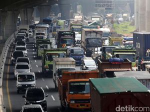 3,4 Juta Kendaraan Keluar-Masuk Jakarta Sebelum sampai Sesudah Larangan Mudik