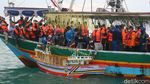 Foto Sedekah Laut Jepara Melarungkan Kepala Kerbau