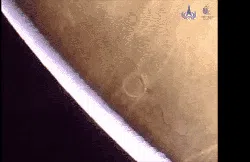 Potret Planet Mars dari Robot Penjelajah China