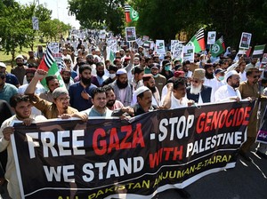 Demo Pro-Palestina di Pakistan Diguncang Bom, 6 Orang Tewas