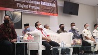 Selain Ibnu Hasan, terdapat beberapa orang yang turut hadir dalam acara Seleksi dan Latihan Gabungan Paskibraka Provinsi DKI Jakarta.  