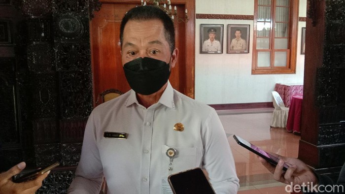 Bupati Kudus HM Hartopo ditemui di Pendapa Kabupaten Kudus, Jumat (21/5/2021).