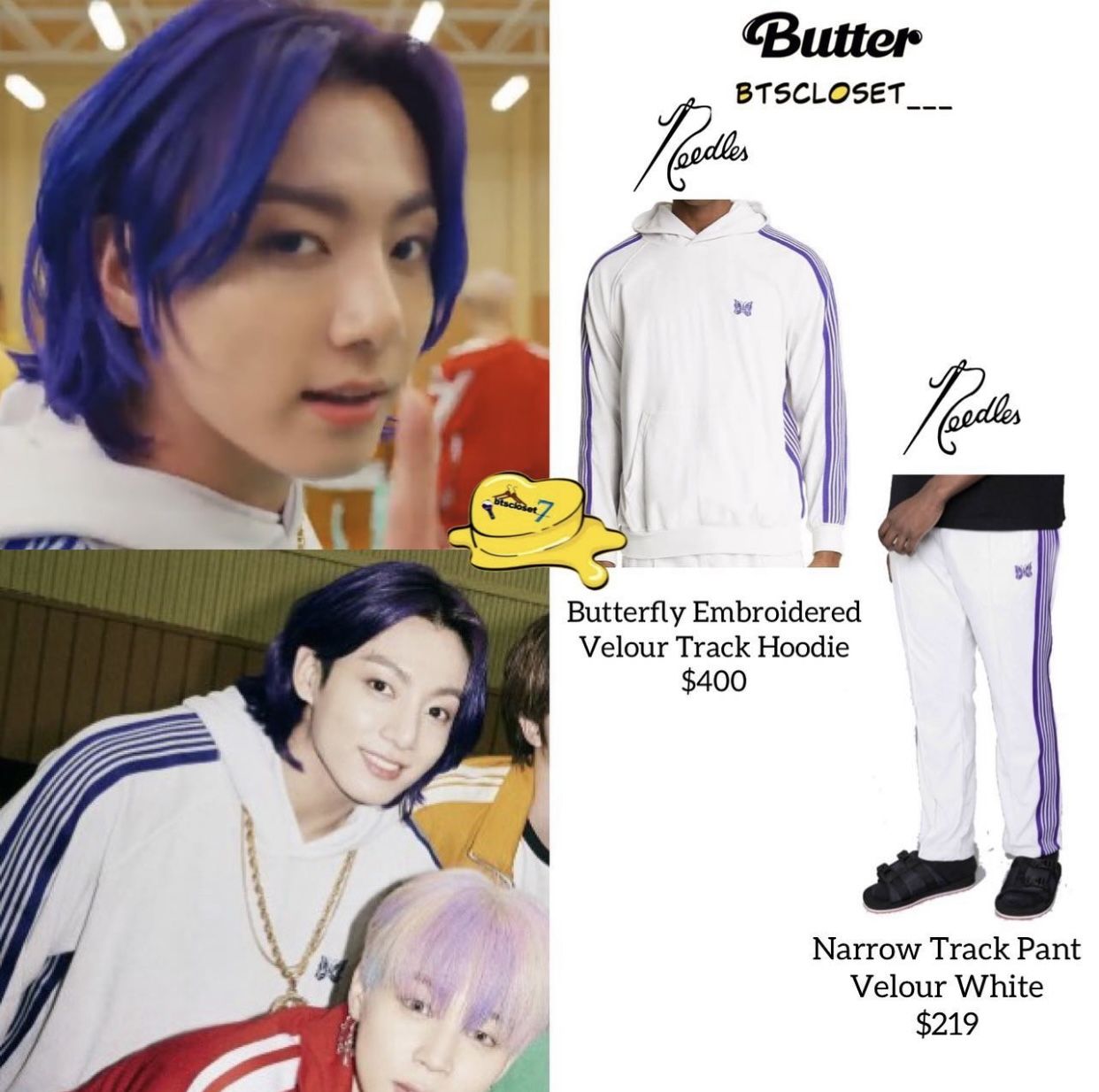 Busana Mewah BTS di Video Klip Butter Busana Mewah BTS di Video Klip Butter