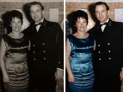 Potret Kuno Hitam Putih Dibuat Jadi Berwarna