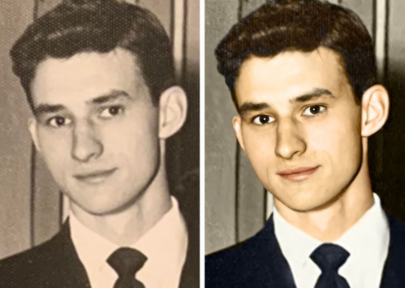 fotoinet jadul hitam putih jadi berwarna