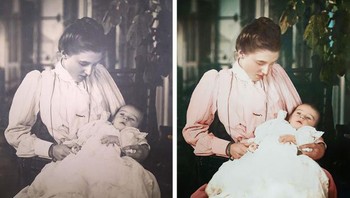 “Nenek buyutku dan anaknya” (Foto: Brightside)